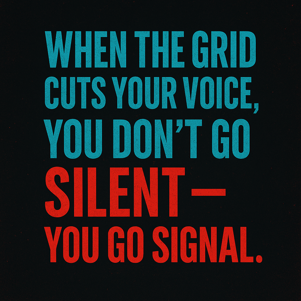 🛰️ How to Communicate When the System Fails: Offline Tools for The Clear